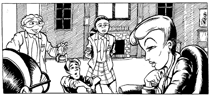 Final inked panel