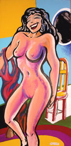 Femme et Chaise