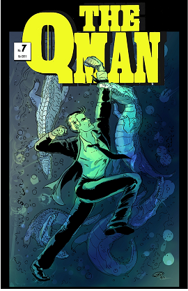 QMAN #7 Cover art